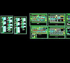 某工廠宿舍樓電氣施工圖免費下載